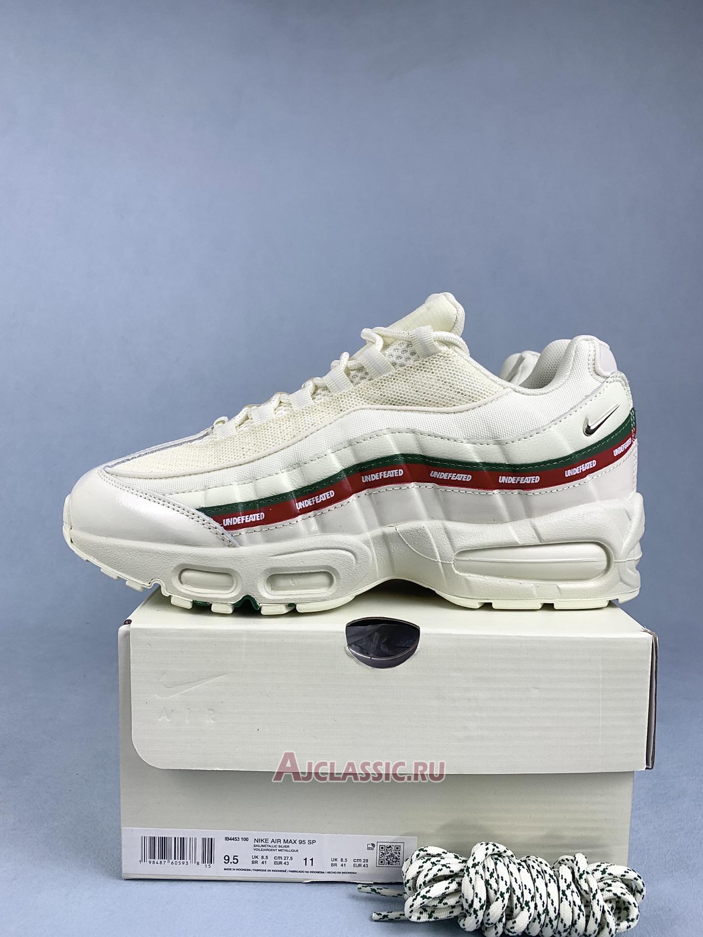 New Undefeated x Nike Air Max 95 "Sail" IB4453-100 Shoes