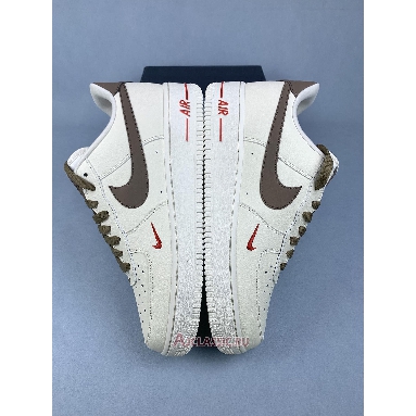 Buy Nike Air Force 1 Low Premium Cream White Brown White 808788-996 Quality Reps Replicas Shoes