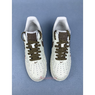 Buy Nike Air Force 1 Low Premium Cream White Brown White 808788-996 Quality Reps Replicas Shoes