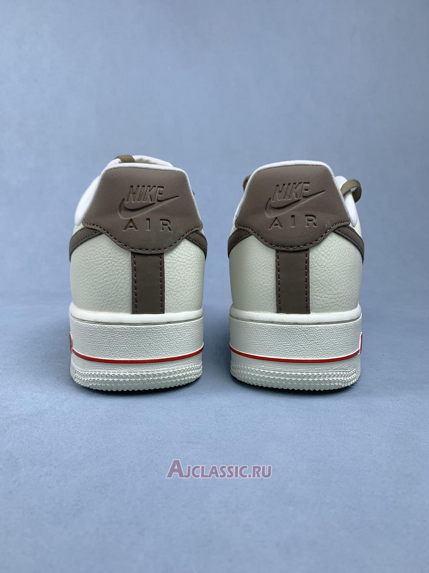 New Nike Air Force 1 Low Premium "Cream White Brown" 808788-996 Shoes