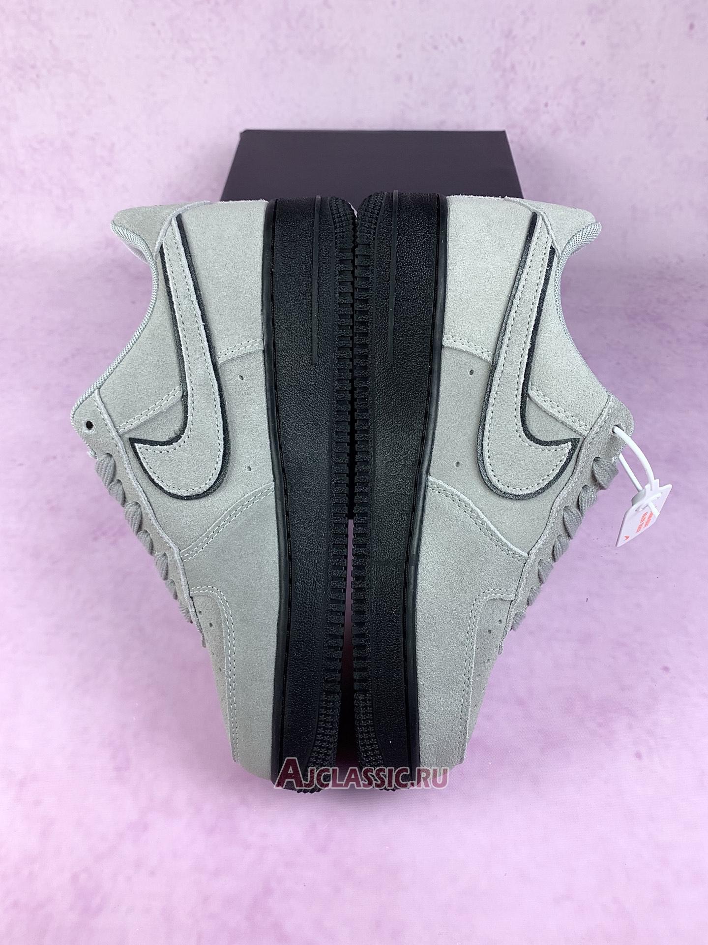 New Nike Air Force 1 Low 07 LV8 "Light Smoke Grey Suede Black" HQ1966-001 Shoes