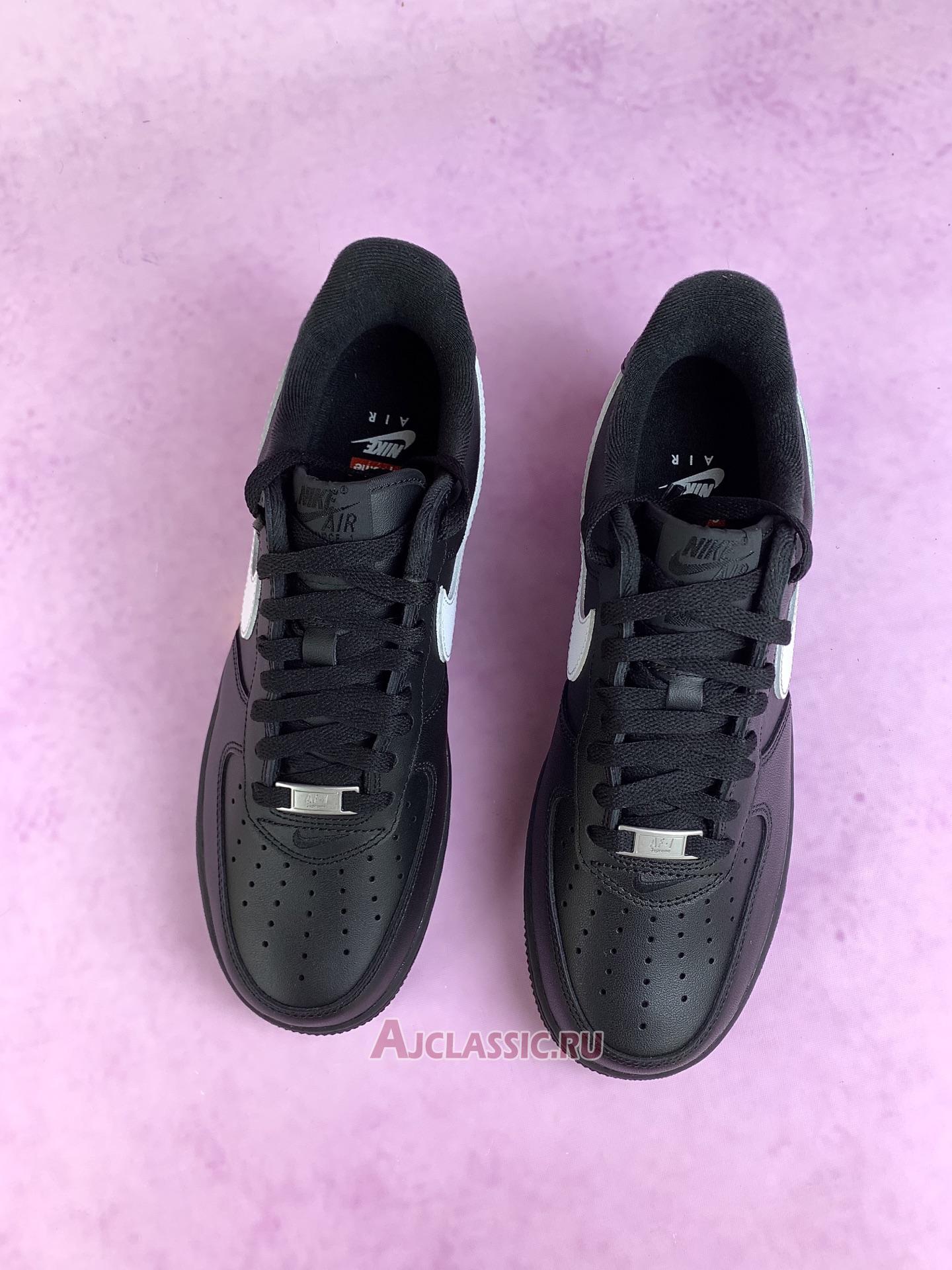 New Supreme x Nike Air Force 1 Low "Box Logo - Black White" CU9225-002 Shoes