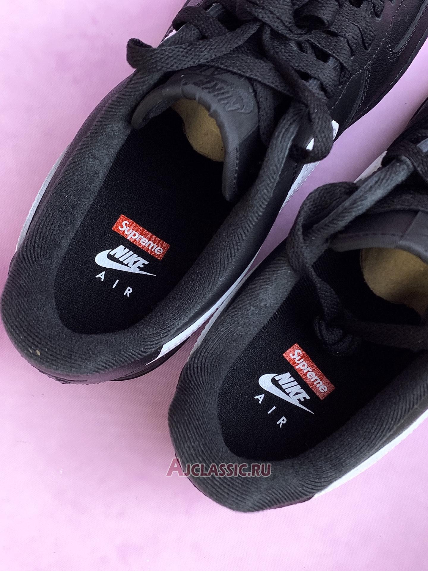 New Supreme x Nike Air Force 1 Low "Box Logo - Black White" CU9225-002 Shoes