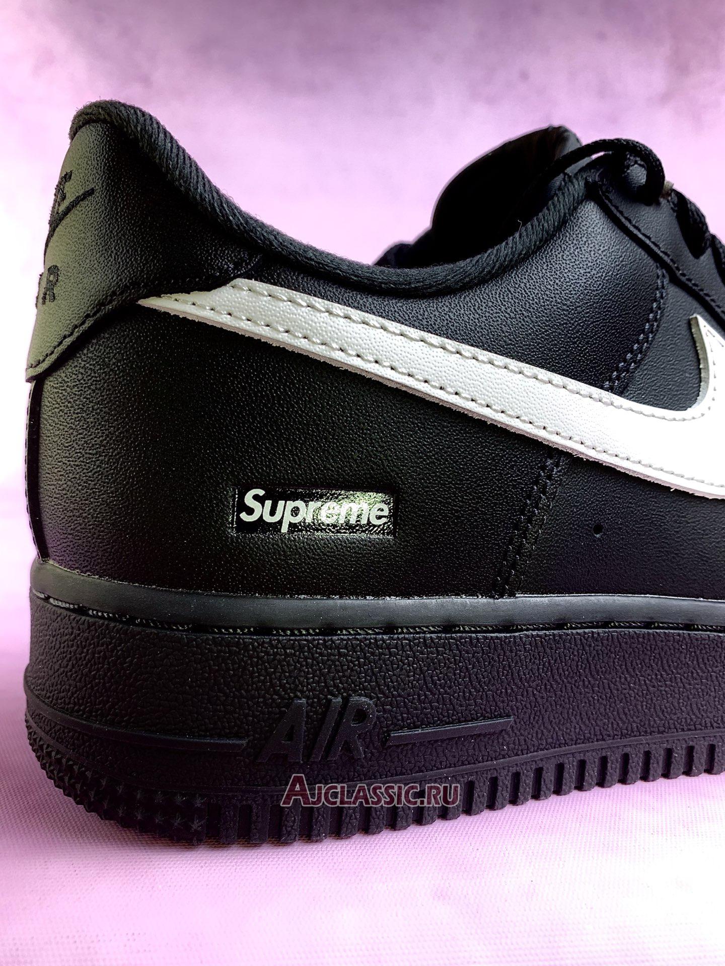 New Supreme x Nike Air Force 1 Low "Box Logo - Black White" CU9225-002 Shoes