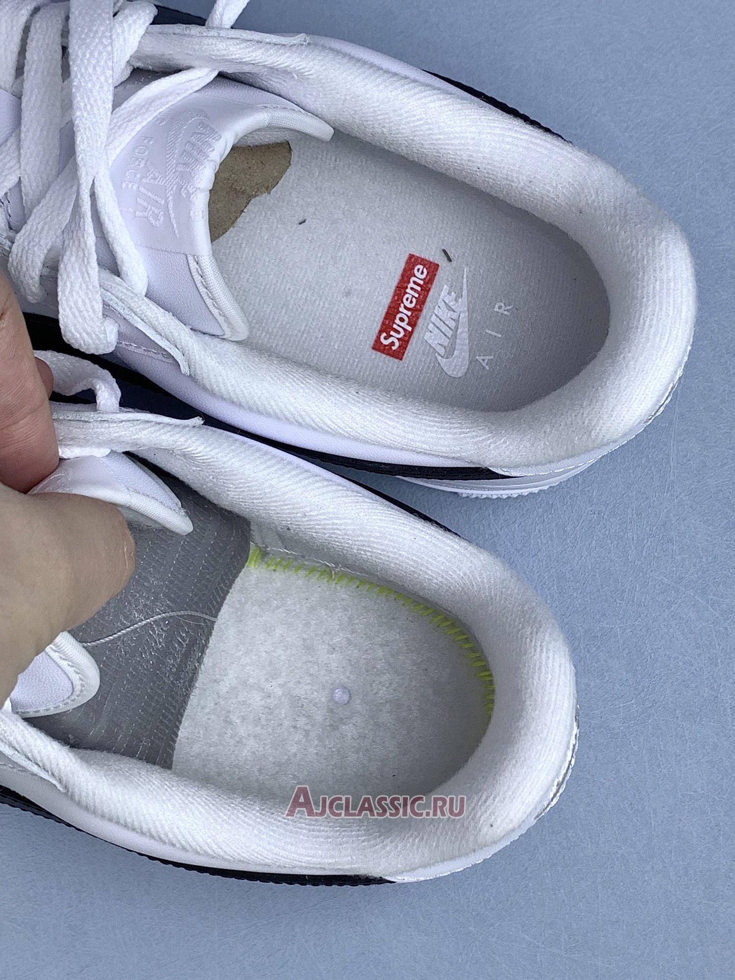 New Supreme x Nike Air Force 1 Low "Box Logo - White Black" CU9225-102 Shoes