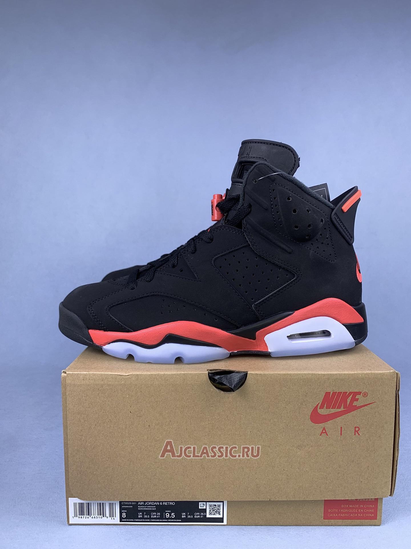New Air Jordan 6 Retro "Reverse Infrared" CT8529-001 Shoes