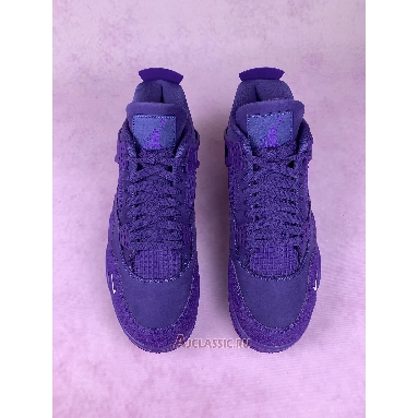 Buy Nigel Sylvester x Air Jordan 4 Brick by Brick Purple Rain Purple HF4340-500 Quality Reps Replicas Shoes