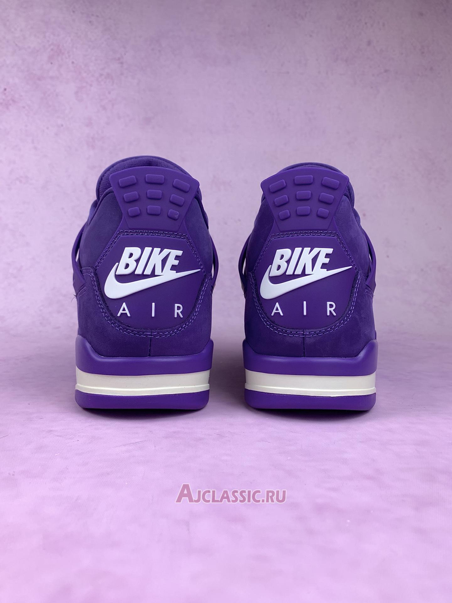New Nigel Sylvester x Air Jordan 4 Brick by Brick "Purple Rain" HF4340-500 Shoes