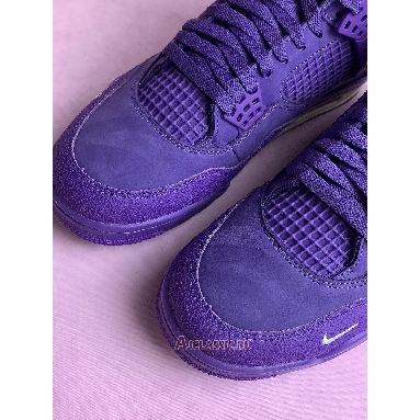 Buy Nigel Sylvester x Air Jordan 4 Brick by Brick Purple Rain Purple HF4340-500 Quality Reps Replicas Shoes