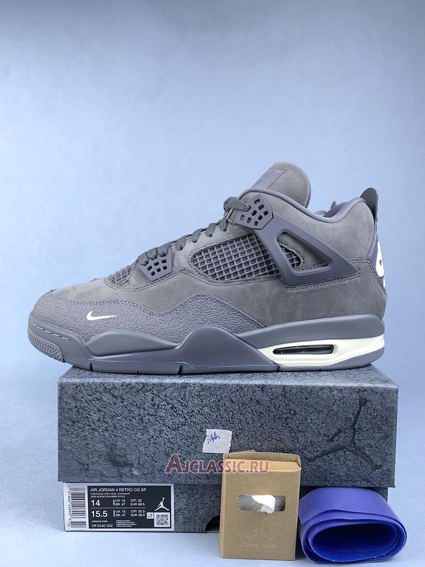 New Nigel Sylvester x Air Jordan 4 Brick by Brick "Cement Grey" HF4340-002 Shoes