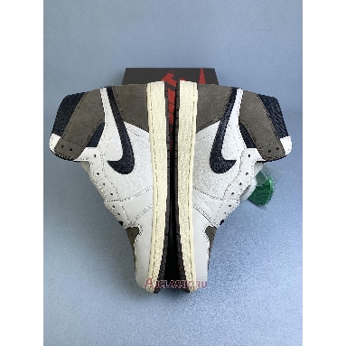 Buy Travis Scott x Air Jordan 1 Retro High OG SP Reverse Alternate Brown CD4487-100-7 Quality Reps Replicas Shoes