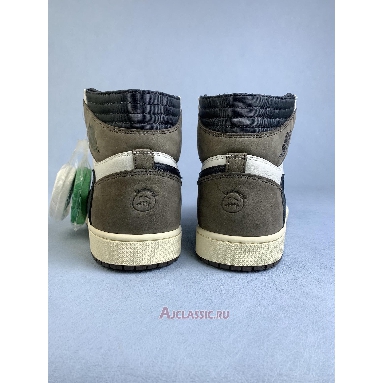 Buy Travis Scott x Air Jordan 1 Retro High OG SP Reverse Alternate Brown CD4487-100-7 Quality Reps Replicas Shoes