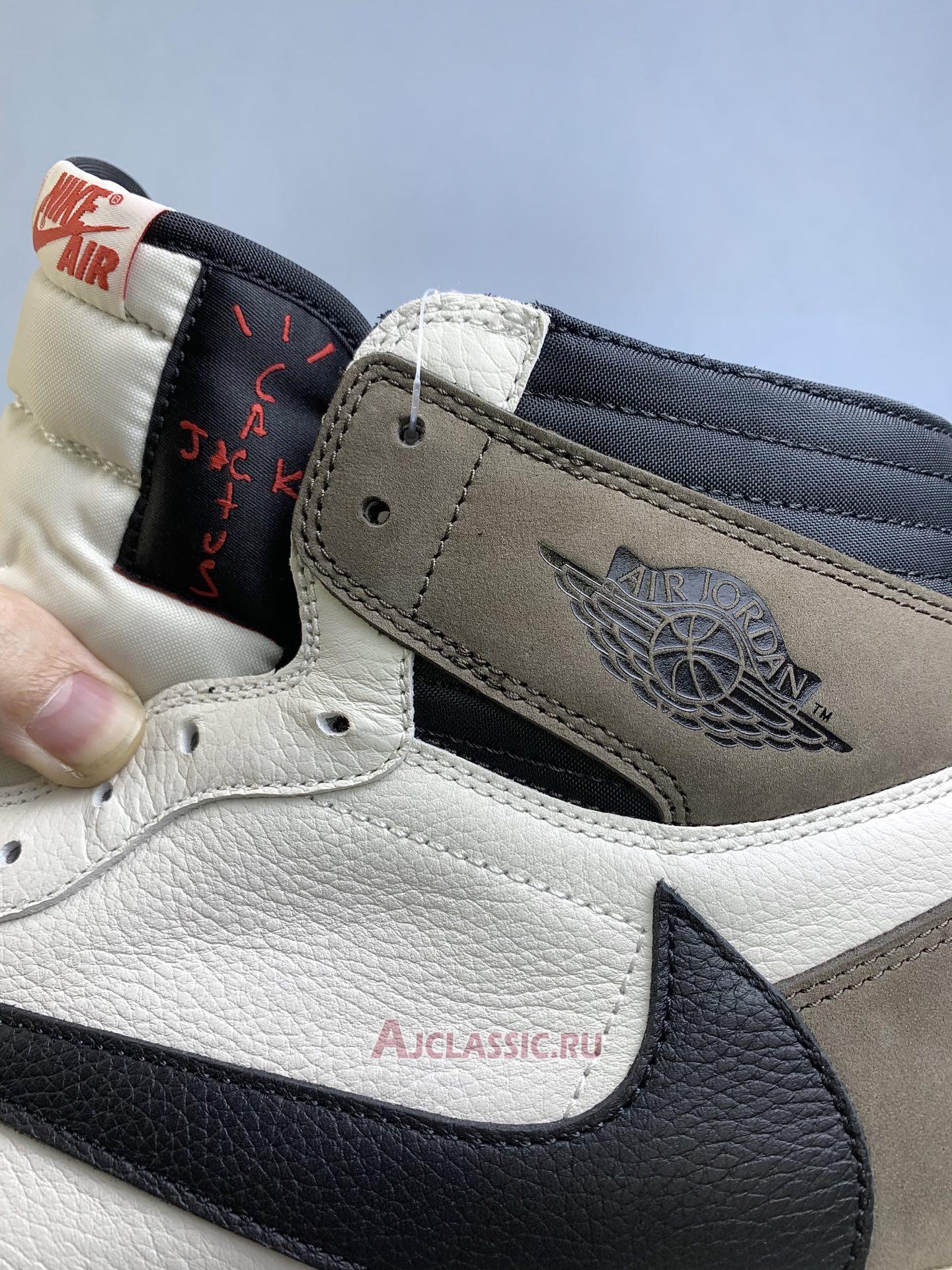 New Travis Scott x Air Jordan 1 Retro High OG SP "Reverse Alternate" CD4487-100-7 Shoes