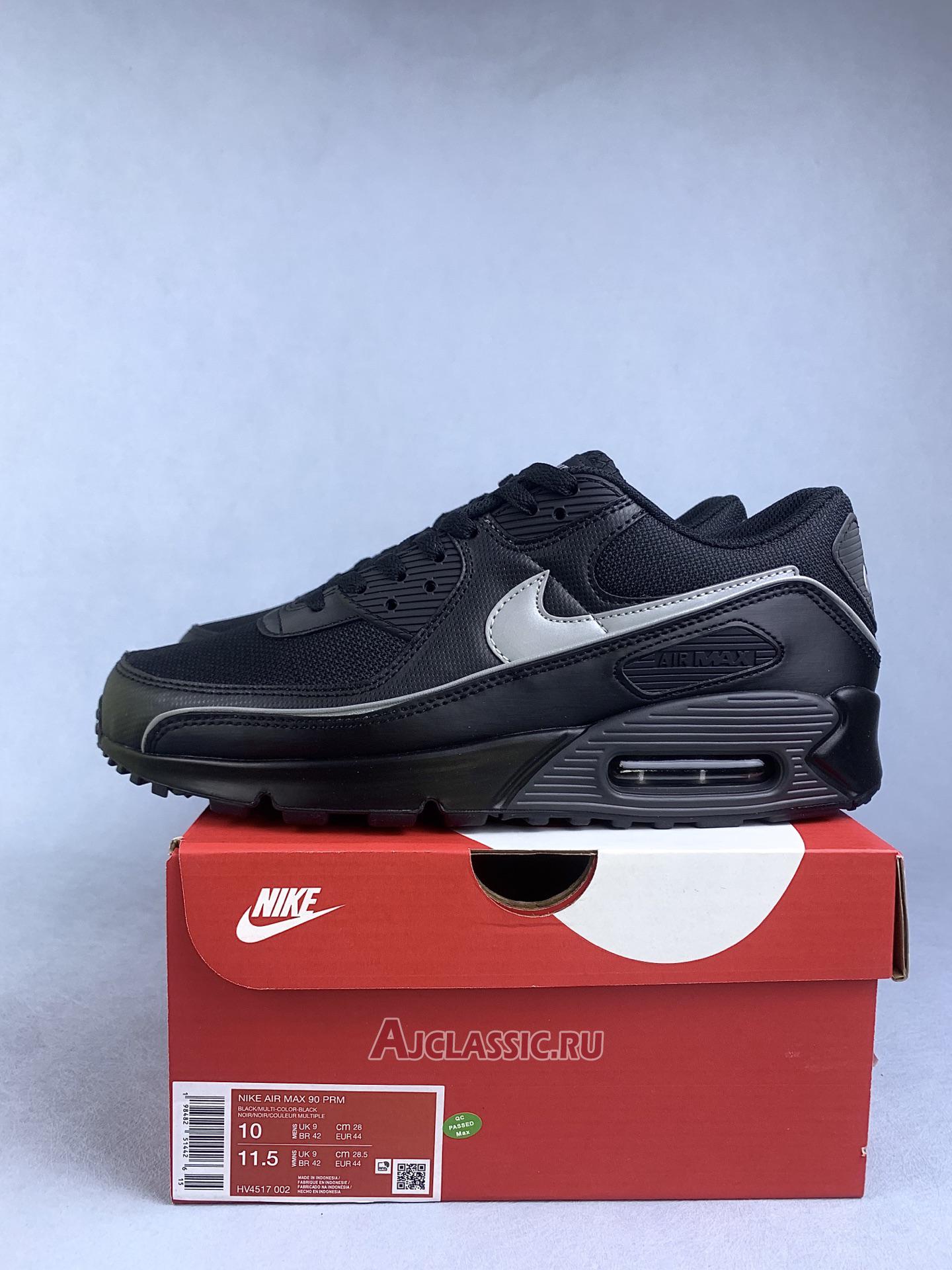 New Nike Air Max 90 Premium "Black Reflective" HV4517-002 Shoes