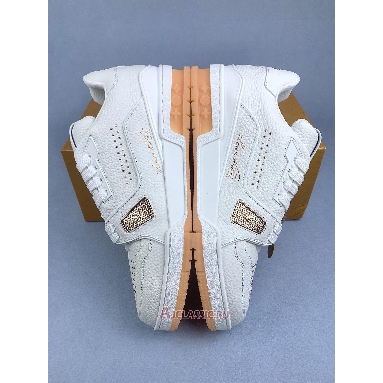 Buy Louis Vuitton LV Trainer White Orange White 1AHTGO Quality Reps Replicas Shoes
