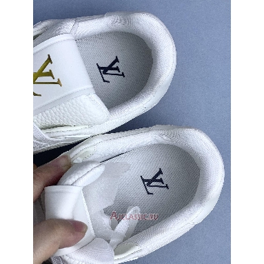 Buy Louis Vuitton LV Trainer White Orange White 1AHTGO Quality Reps Replicas Shoes