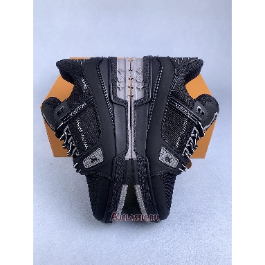 Buy Louis Vuitton LV Trainer Black Grey Black 1ADEW3 Quality Reps Replicas Shoes