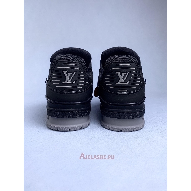 Buy Louis Vuitton LV Trainer Black Grey Black 1ADEW3 Quality Reps Replicas Shoes
