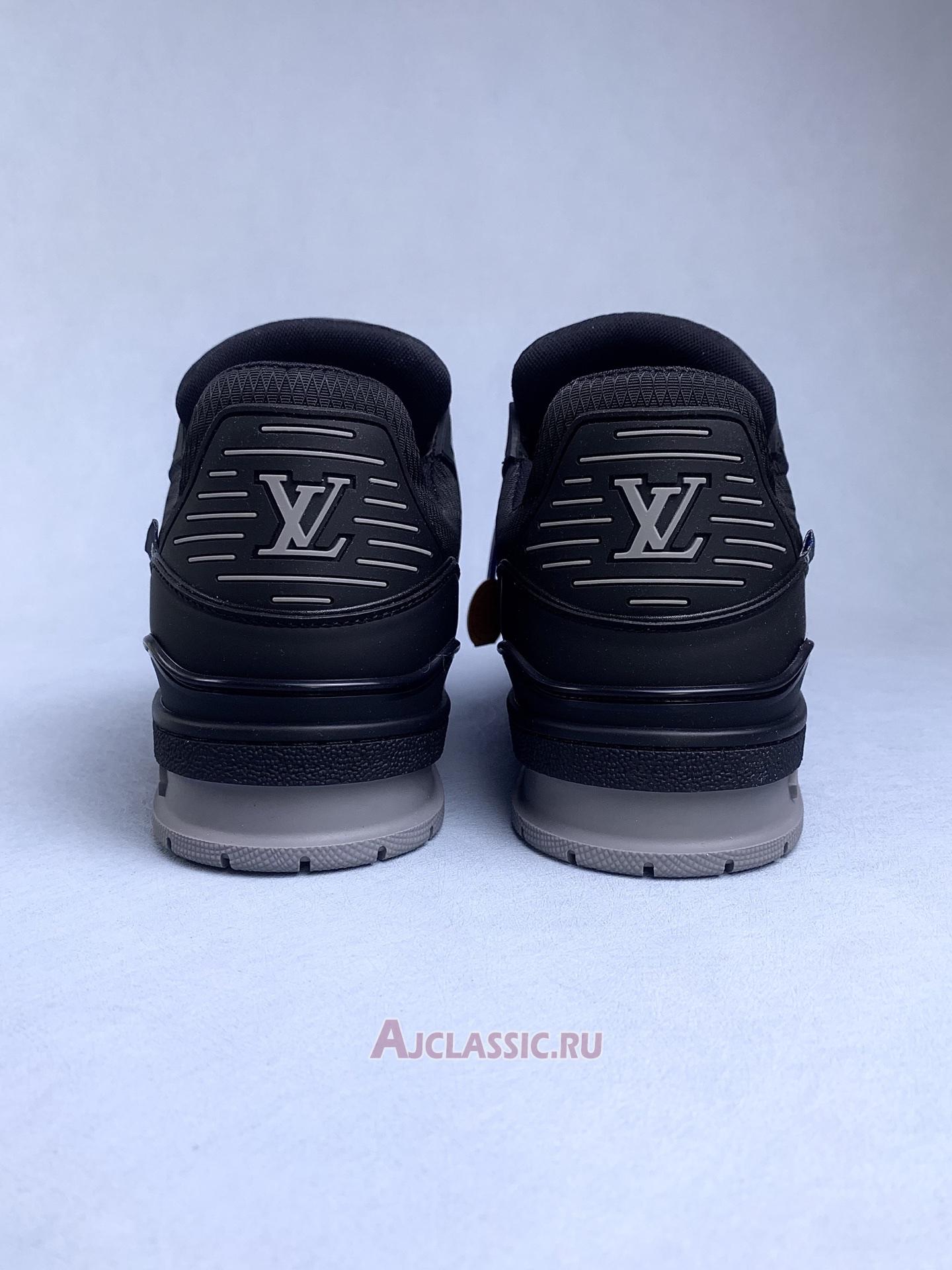 New Louis Vuitton LV Trainer "Black Grey" 1ADEW3 Shoes