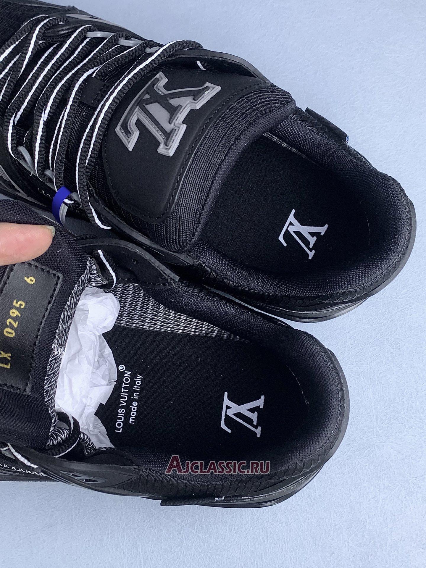 New Louis Vuitton LV Trainer "Black Grey" 1ADEW3 Shoes