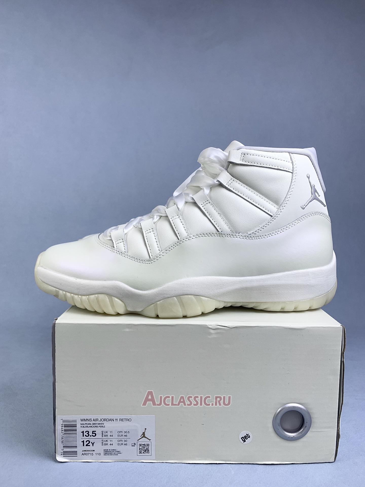 New Air Jordan 11 Retro "Pearl - Grand Finale" AR0715-110-2 Shoes