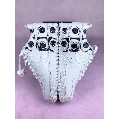 Buy Supreme x Comme des Garcons SHIRT x Nike Air Force 1 Low Eyes White 923044-100 Quality Reps Replicas Shoes