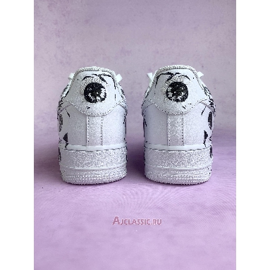 Buy Supreme x Comme des Garcons SHIRT x Nike Air Force 1 Low Eyes White 923044-100 Quality Reps Replicas Shoes