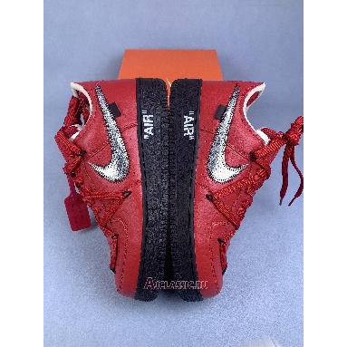 Buy Off-White x Nike Air Force 1 Overlace Crimson Red DD1876-600 Quality Reps Replicas Shoes