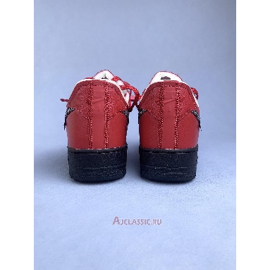 Buy Off-White x Nike Air Force 1 Overlace Crimson Red DD1876-600 Quality Reps Replicas Shoes