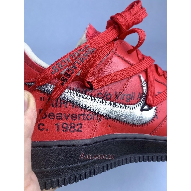 Buy Off-White x Nike Air Force 1 Overlace Crimson Red DD1876-600 Quality Reps Replicas Shoes