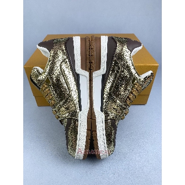 Buy Louis Vuitton LV Trainer Sneaker Gold Gold 1AJA14 Quality Reps Replicas Shoes