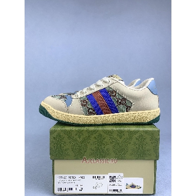 Buy Gucci Screener Brown Blue Red Brown 677423 9SFR0 4983-2 Quality Reps Replicas Shoes