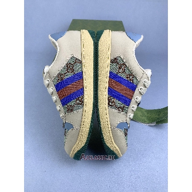 Buy Gucci Screener Brown Blue Red Brown 677423 9SFR0 4983-2 Quality Reps Replicas Shoes