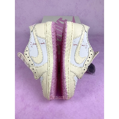 Buy Travis Scott x Air Jordan 1 Low OG Sail Shy Pink Pink IQ7604-101 Quality Reps Replicas Shoes