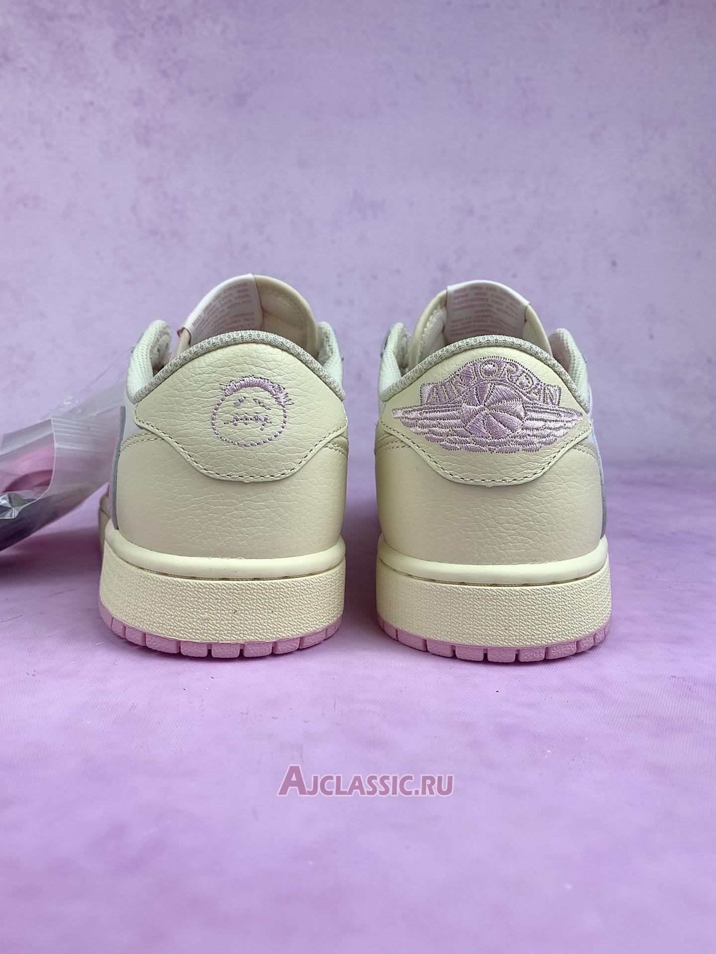 New Travis Scott x Air Jordan 1 Low OG "Sail Shy Pink" IQ7604-101 Shoes