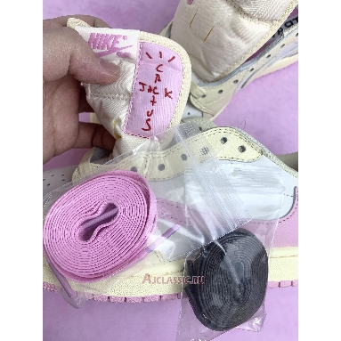 Buy Travis Scott x Air Jordan 1 Low OG Sail Shy Pink Pink IQ7604-101 Quality Reps Replicas Shoes