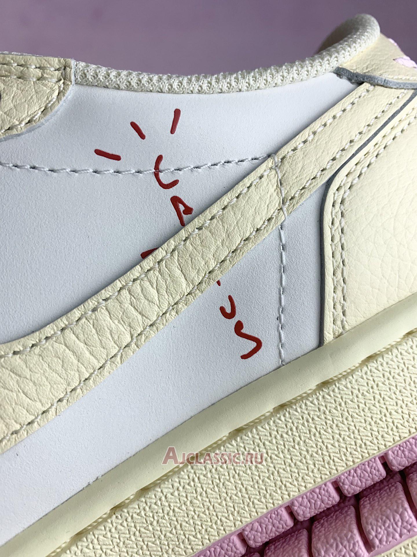 New Travis Scott x Air Jordan 1 Low OG "Sail Shy Pink" IQ7604-101 Shoes