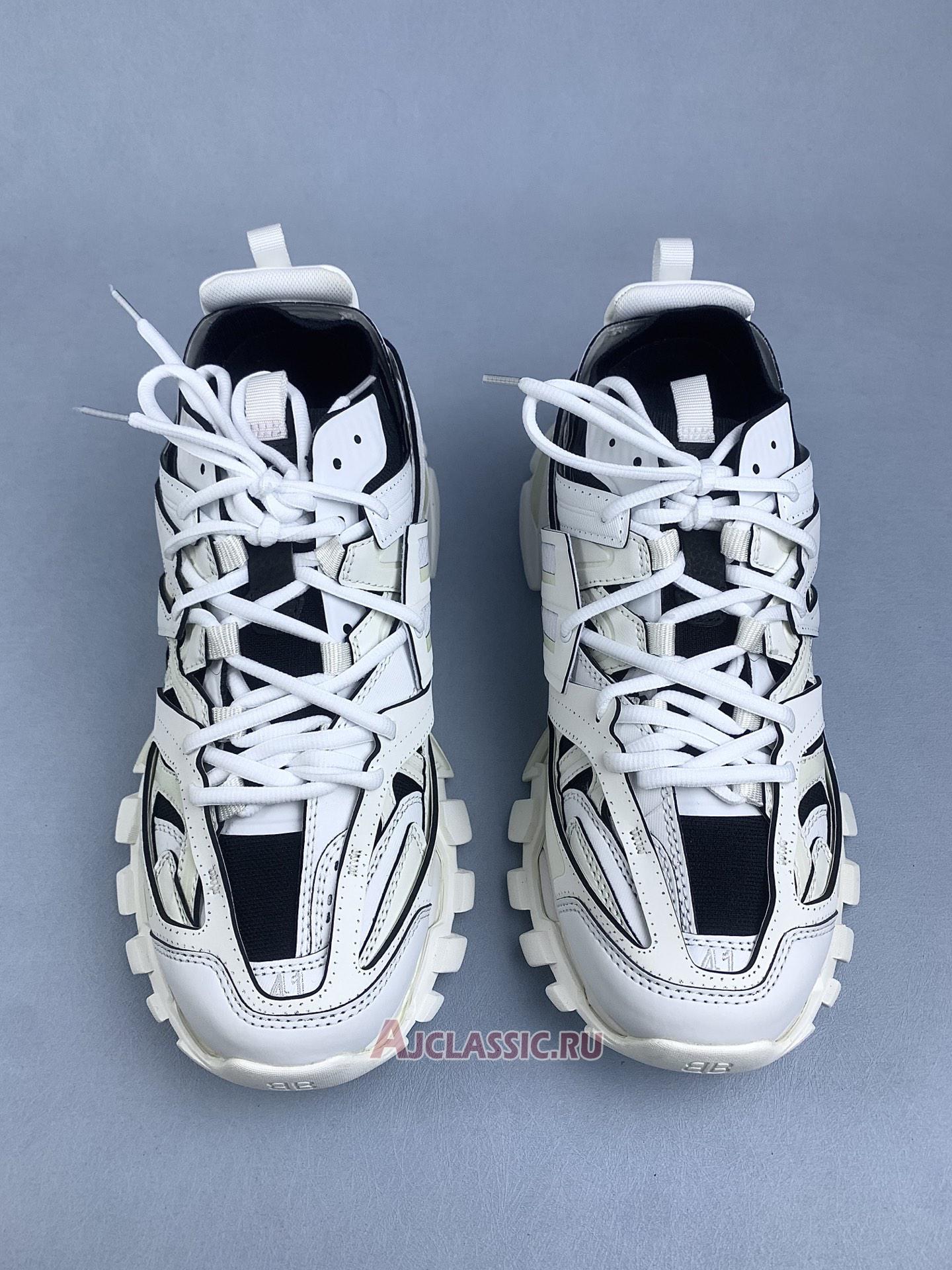 New Balenciaga Track Sock Sneaker "White Black" 736330 W3SKC 9010 Shoes