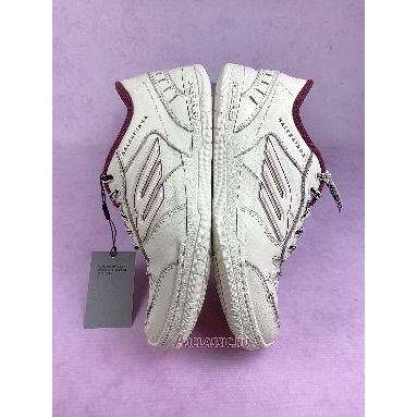 Buy Balenciaga Hamptons Medium Worn-Out Off White Red White 841765 WCURS 9960 Quality Reps Replicas Shoes