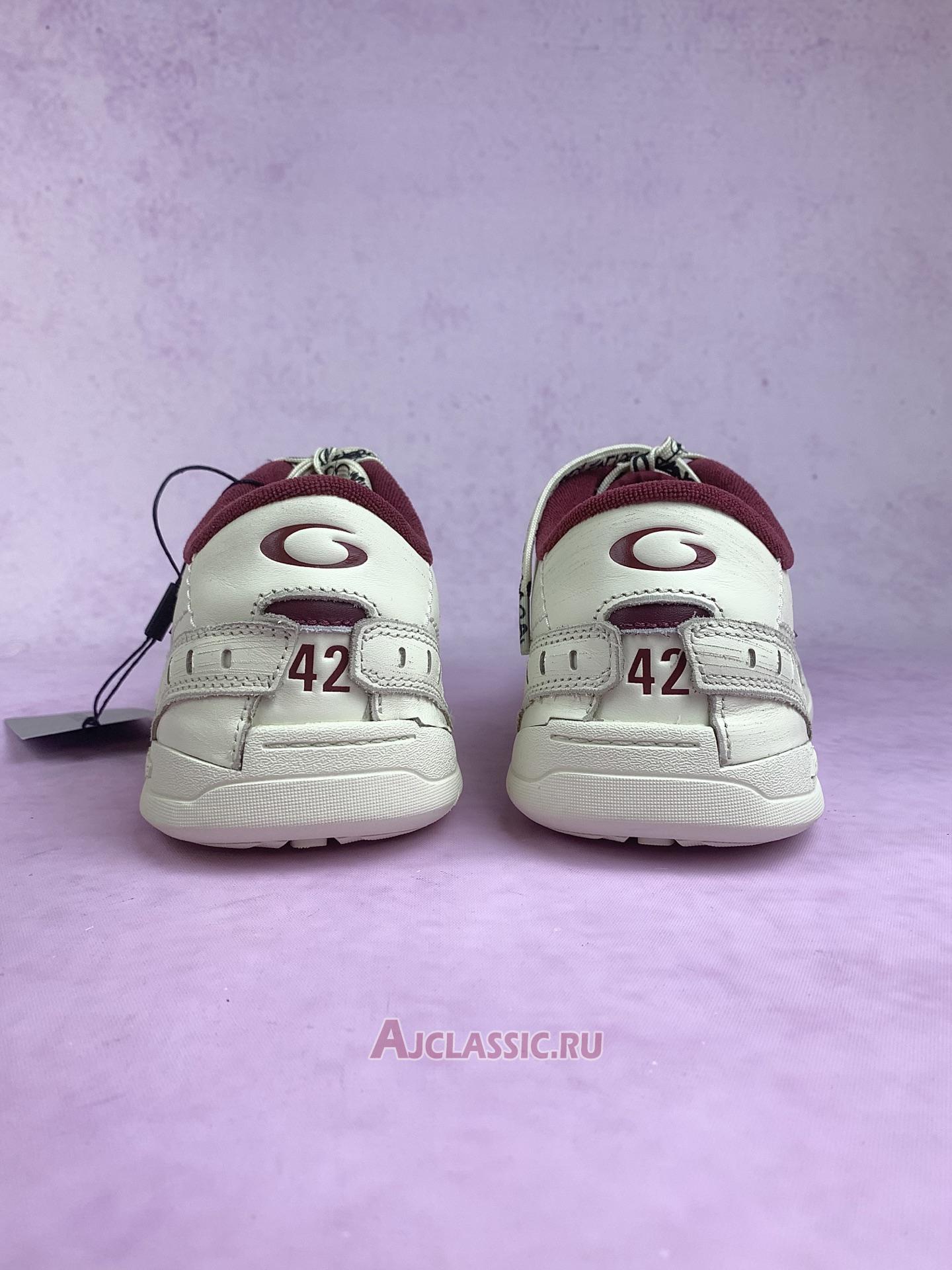 New Balenciaga Hamptons Medium Worn-Out "Off White Red" 841765 WCURS 9960 Shoes