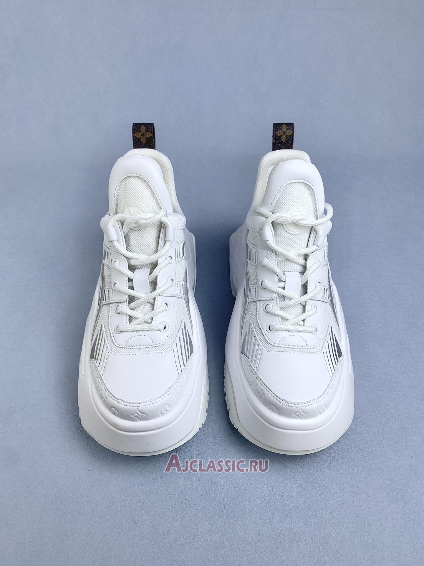 New Louis Vuitton  LV Archlight 2.0 Platform Sneaker "White Silver" 1ABHZN-2 Shoes