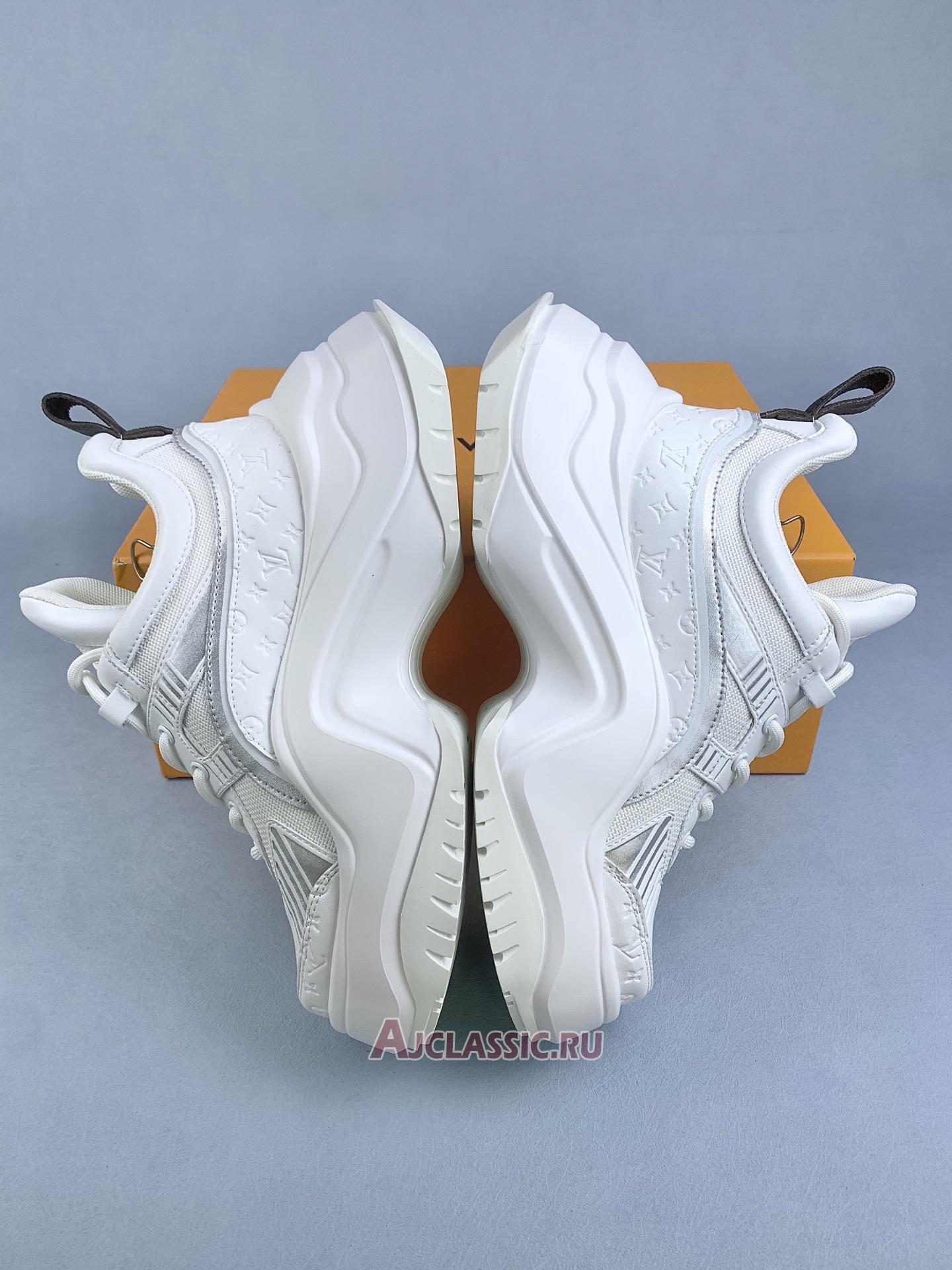 New Louis Vuitton  LV Archlight 2.0 Platform Sneaker "White Silver" 1ABHZN-2 Shoes