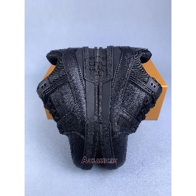 Buy Louis Vuitton LV Trainer Sneaker Black Monogram Black 1AHDBS Quality Reps Replicas Shoes