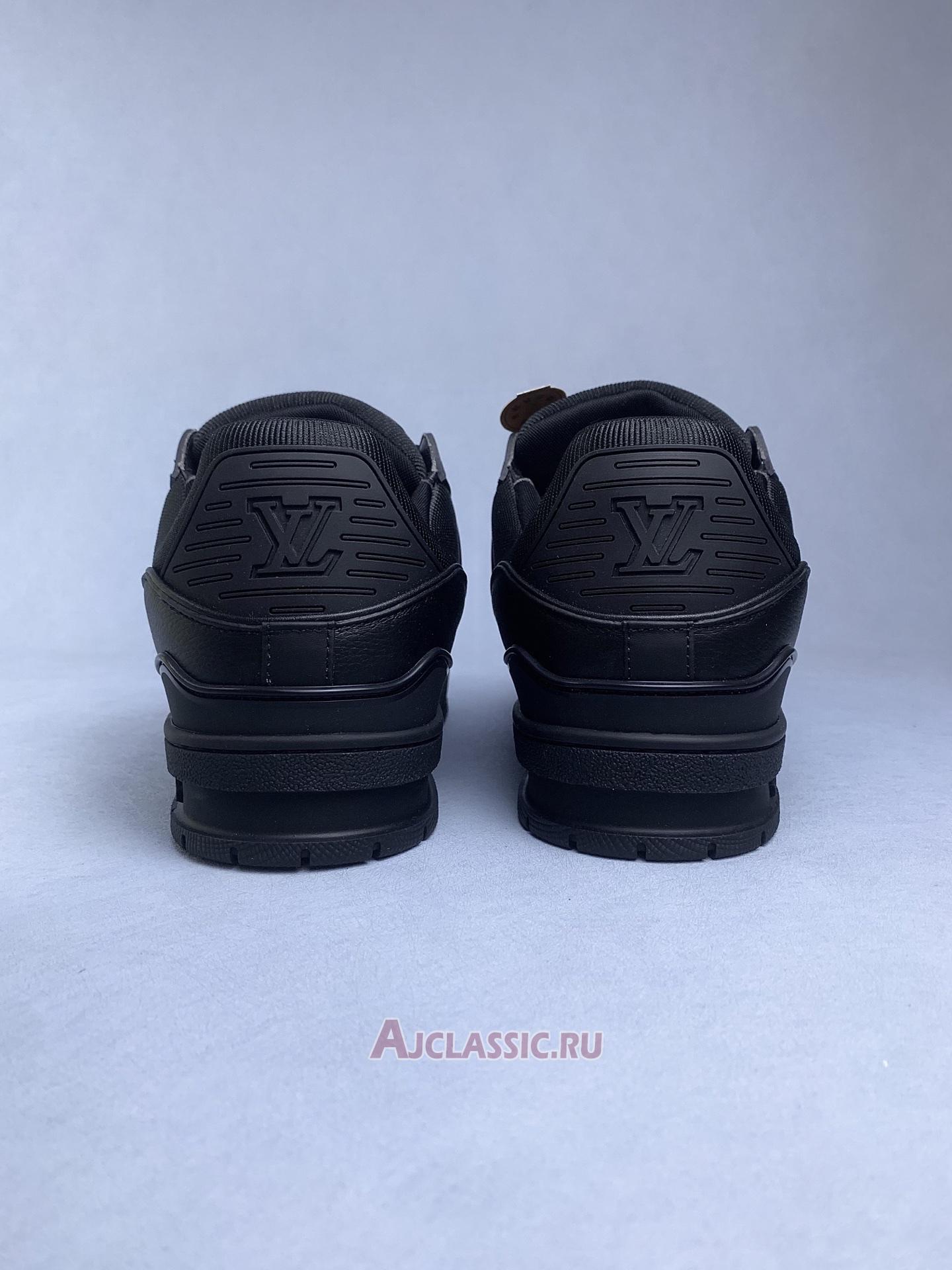 New Louis Vuitton LV Trainer Sneaker "Black Monogram" 1AHDBS Shoes