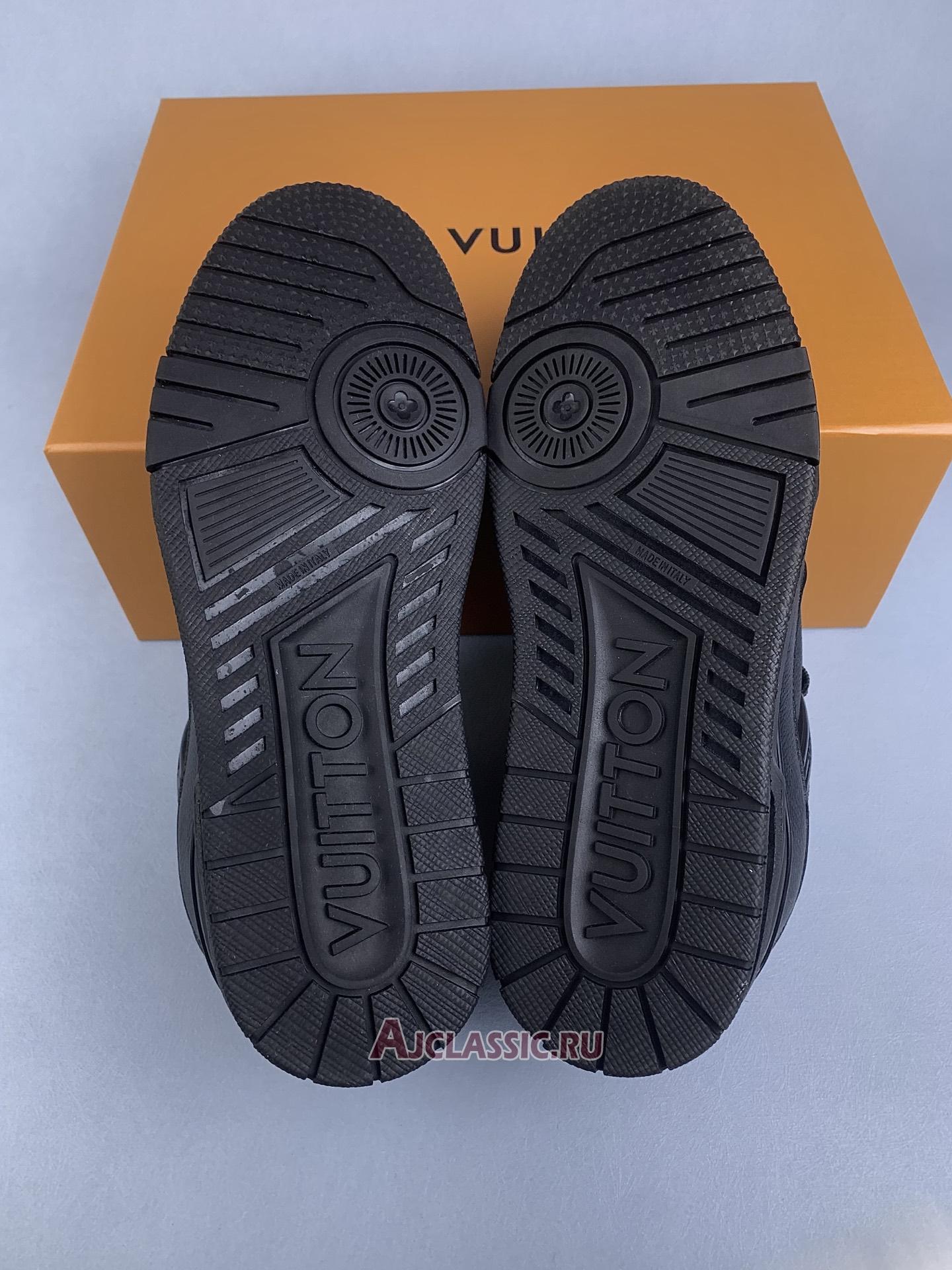 New Louis Vuitton LV Trainer Sneaker "Black Monogram" 1AHDBS Shoes