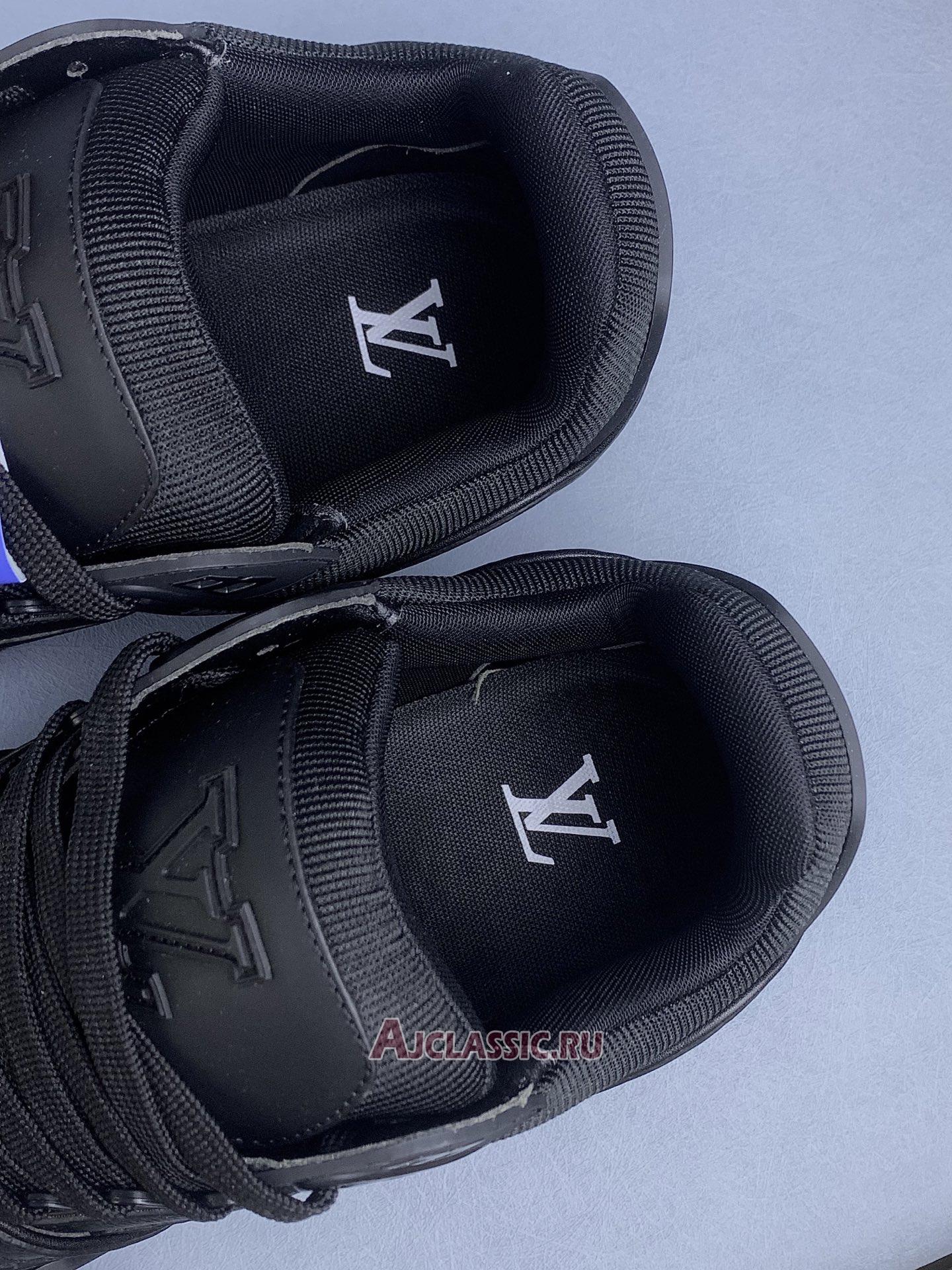 New Louis Vuitton LV Trainer Sneaker "Black Monogram" 1AHDBS Shoes