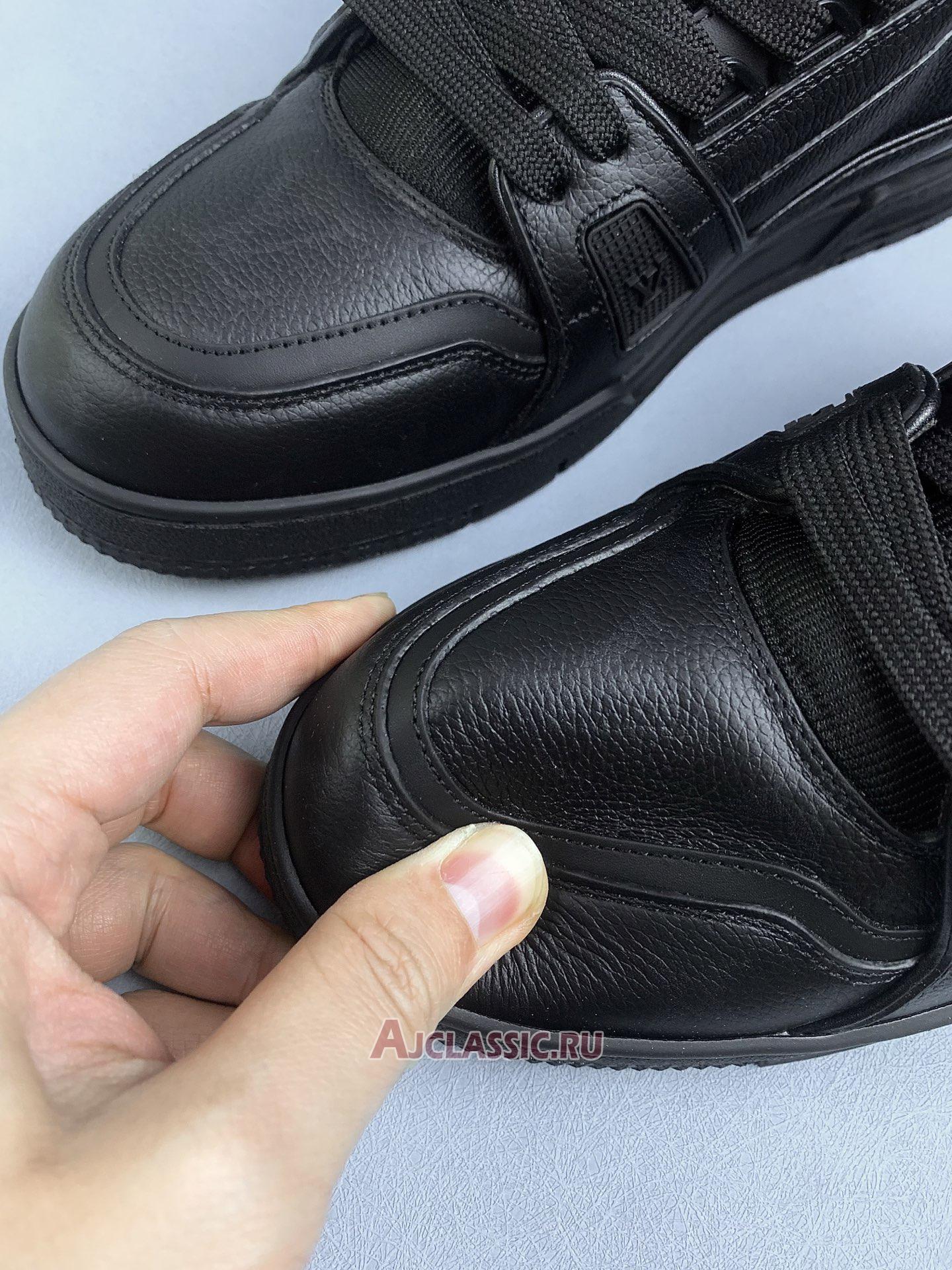 New Louis Vuitton LV Trainer Sneaker "Black Monogram" 1AHDBS Shoes