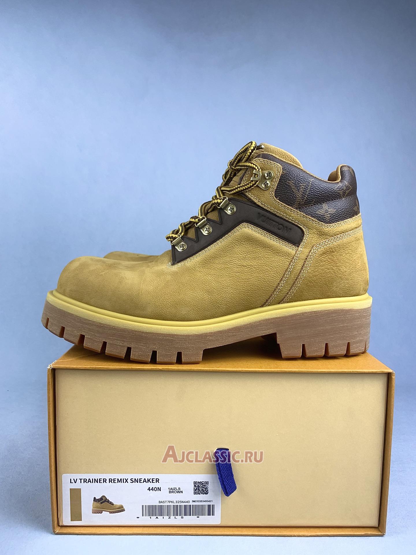 New Louis Vuitton LV Remix Ankle Boot "Beige Brown" 1AIZLS Shoes