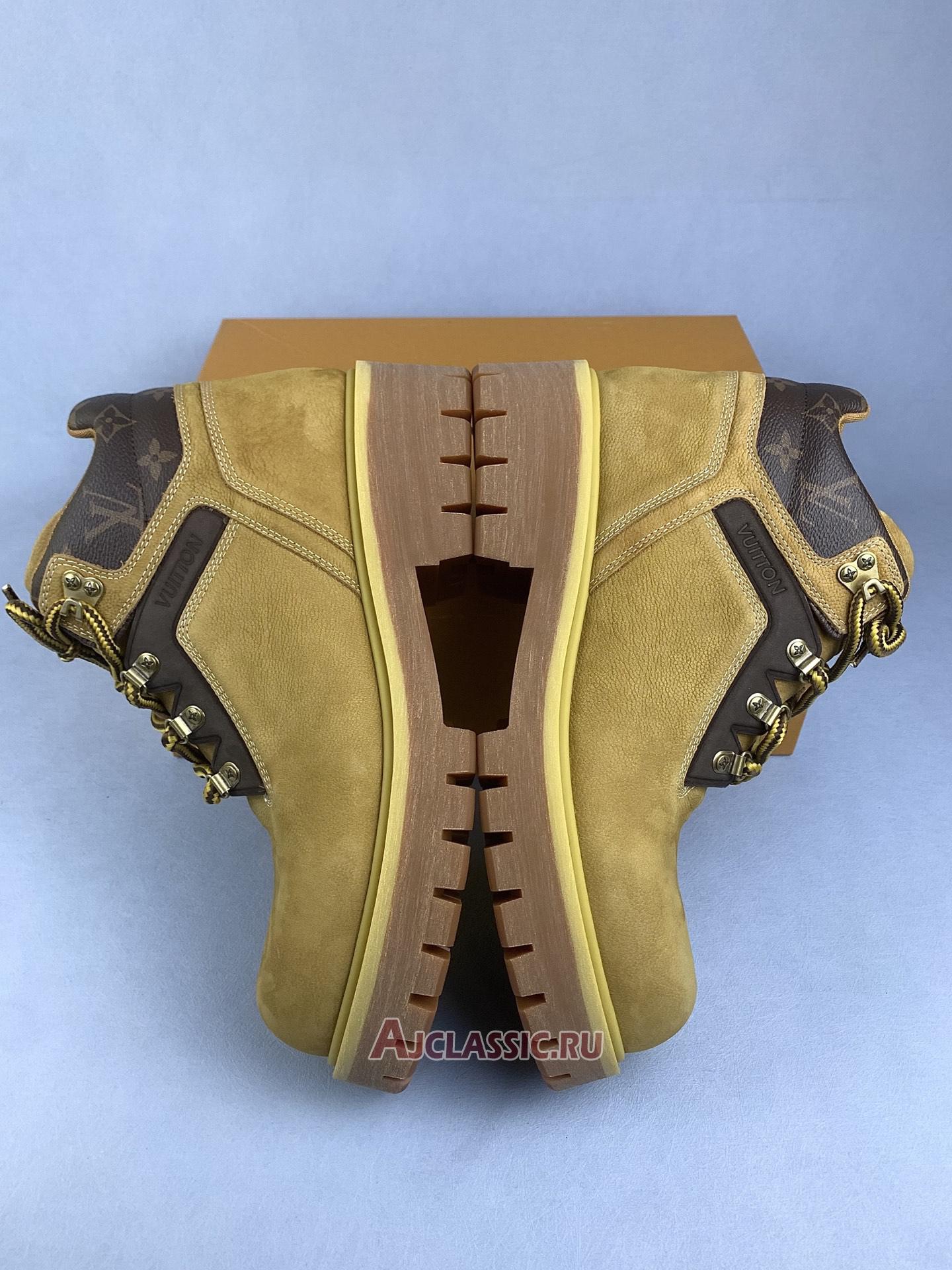 New Louis Vuitton LV Remix Ankle Boot "Beige Brown" 1AIZLS Shoes