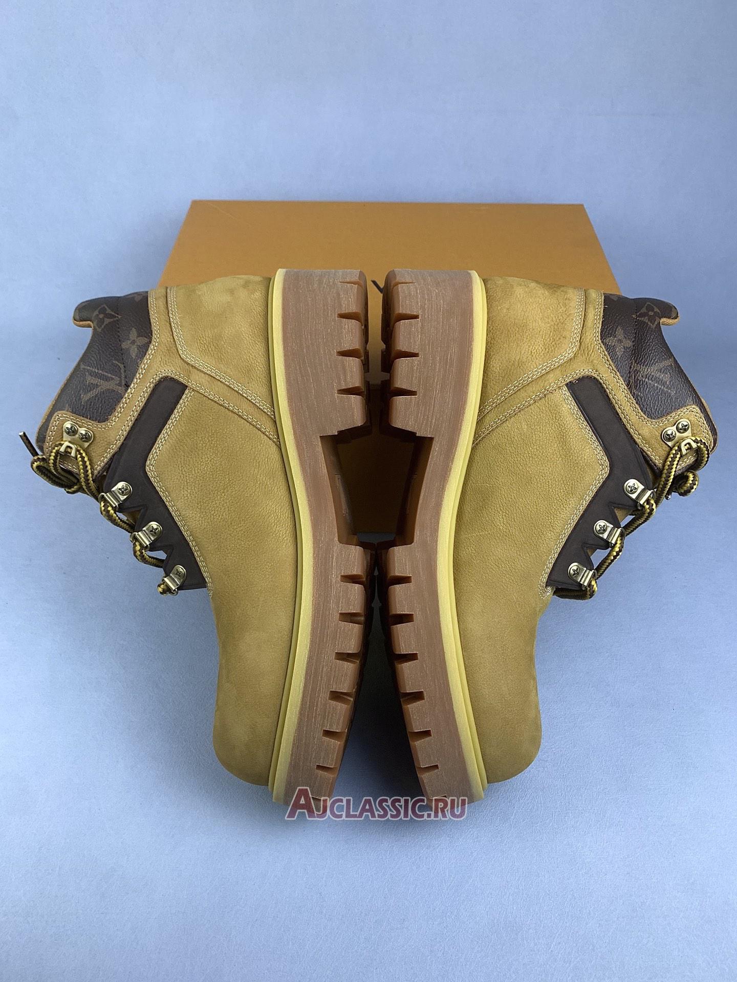 New Louis Vuitton LV Remix Ankle Boot "Beige Brown" 1AIZLS Shoes